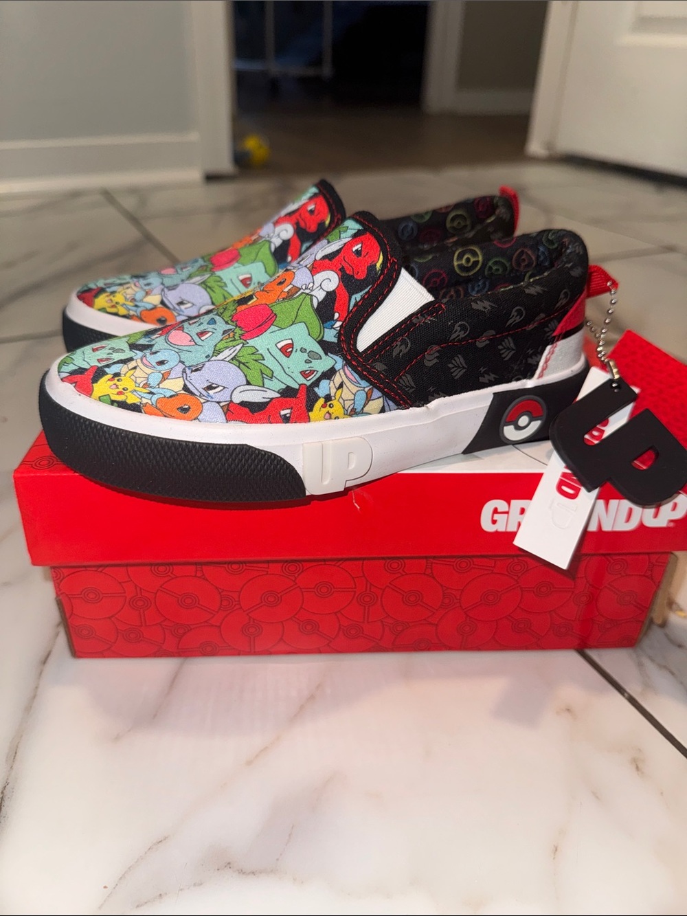 Pokemon sneakers NWT - ground up - Size 12